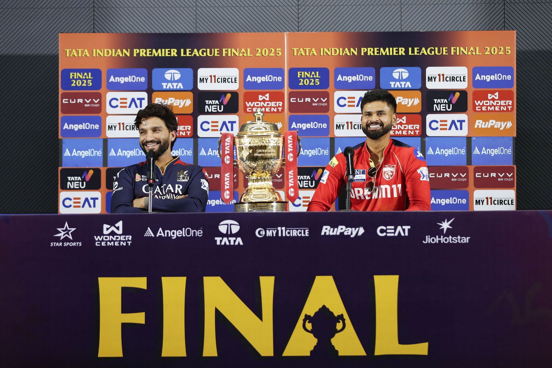 2025 IPL: Final - Royal Challengers Bengaluru v Punjab Kings - Captain