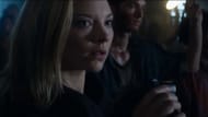 Dormer is Cressida (Image via YouTube/The Hunger Games)