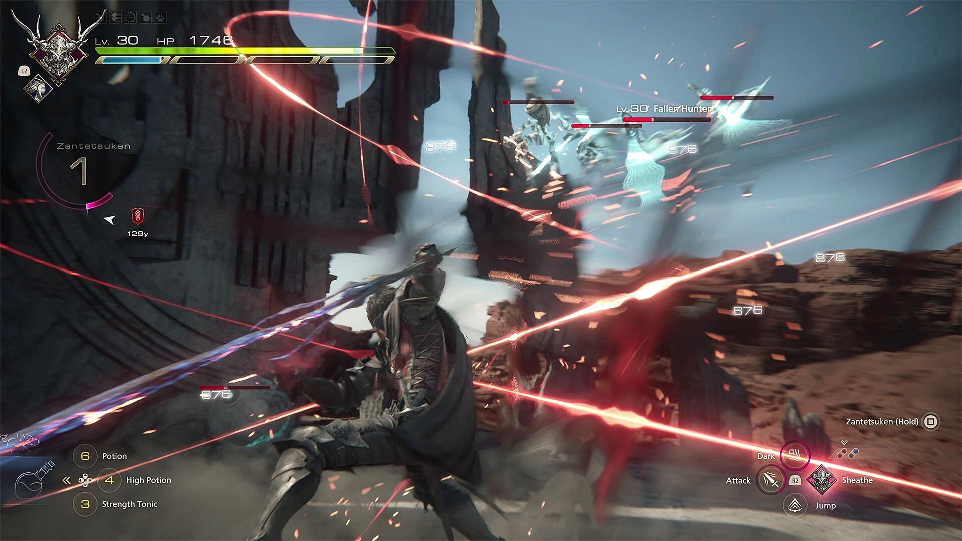 Final Fantasy 16 gameplay