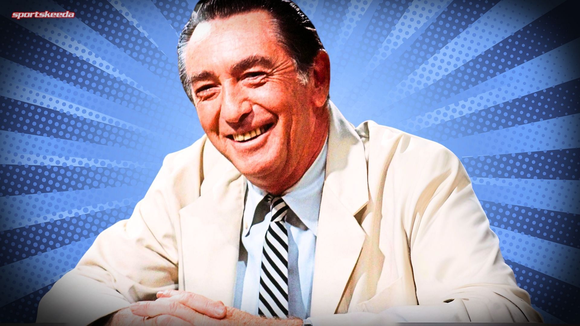 Macdonald Carey as Tom Horton (Custom cover edited by Sportskeeda, original image via NBC)
