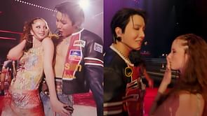 "Using her free will right": Fans go feral as Killin' It Girl female dancer, Alyssa Santos, blows flying kiss to BTS j-hope at recent MCountdown stage
