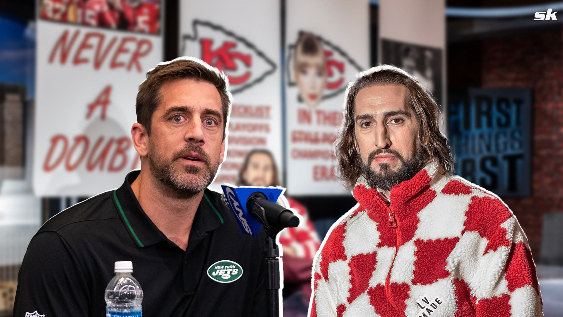 &ldquo;He is not a credible narrator&quot;: Nick Wright calls out Aaron Rodgers for wanting to 