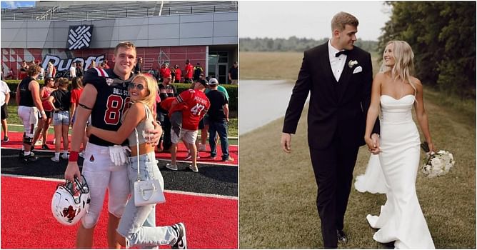South Carolina TE Brady Hunt's wife, Maggie, gives glimpse of her summertime bash with husband & friends via latest IG post