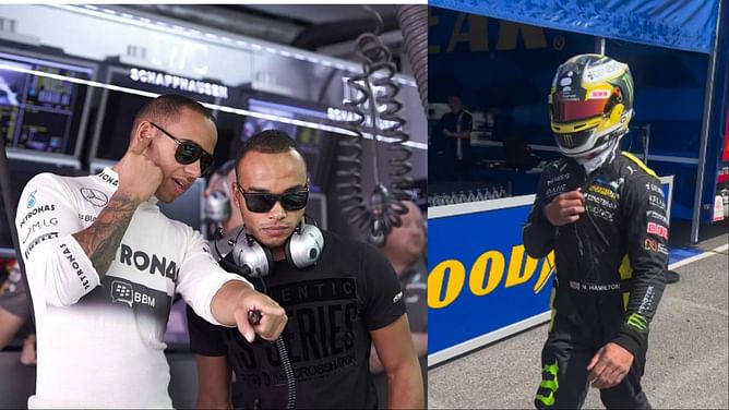 Lewis Hamilton shares his brother Nicolas Hamilton's post with a special message to fans