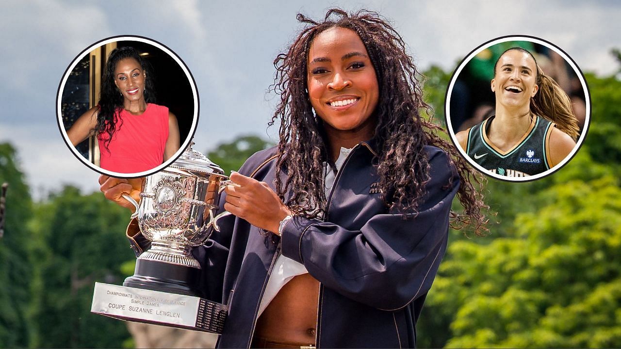 Lisa Leslie, Sabrina Ionescu, Carlos Boozer, and others react as Coco Gauff equals Serena Williams&rsquo; French Open feat
