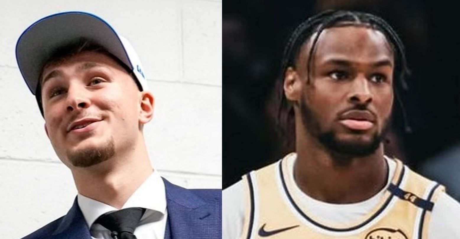 NBA fans explode as Cooper Flagg takes on Bronny James and Lakers in debut. -- Photos from Dallas Mavericks