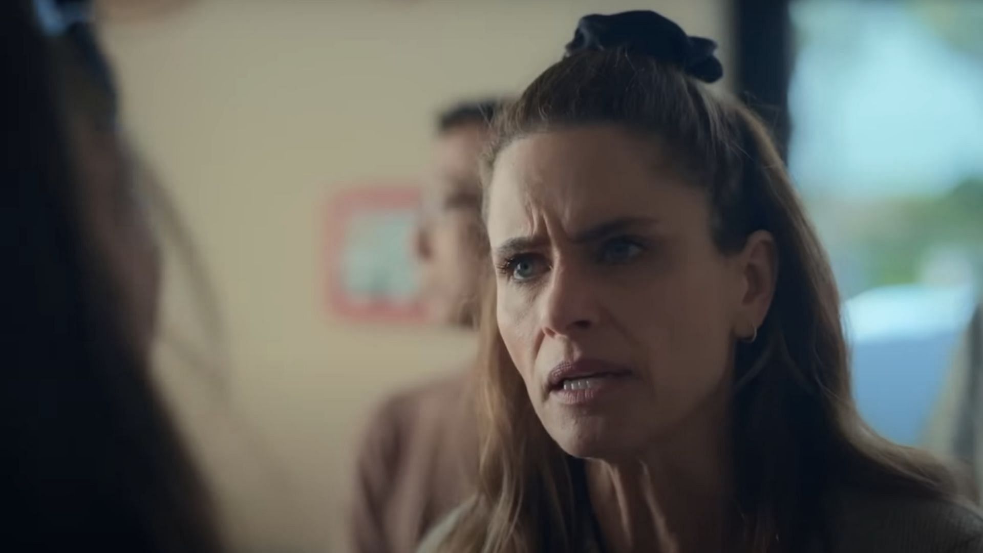 Amanda Peet plays Coop&#039;s ex-wife (Image via YouTube/Apple TV)