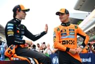 Oscar Piastri and Lando Norris at the F1 Grand Prix of Spain - Qualifying - Source: Getty