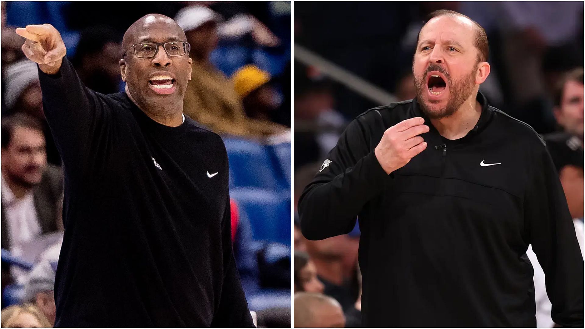 Mike Brown and ex-Lakers coach emerge as early contenders to replace Tom Thibodeau in New York. (Photos: IMAGN)
