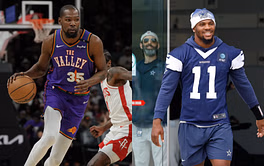 Kevin Durant recruits Cowboys' Micah Parsons to Commanders hours after getting traded to Houston Rockets
