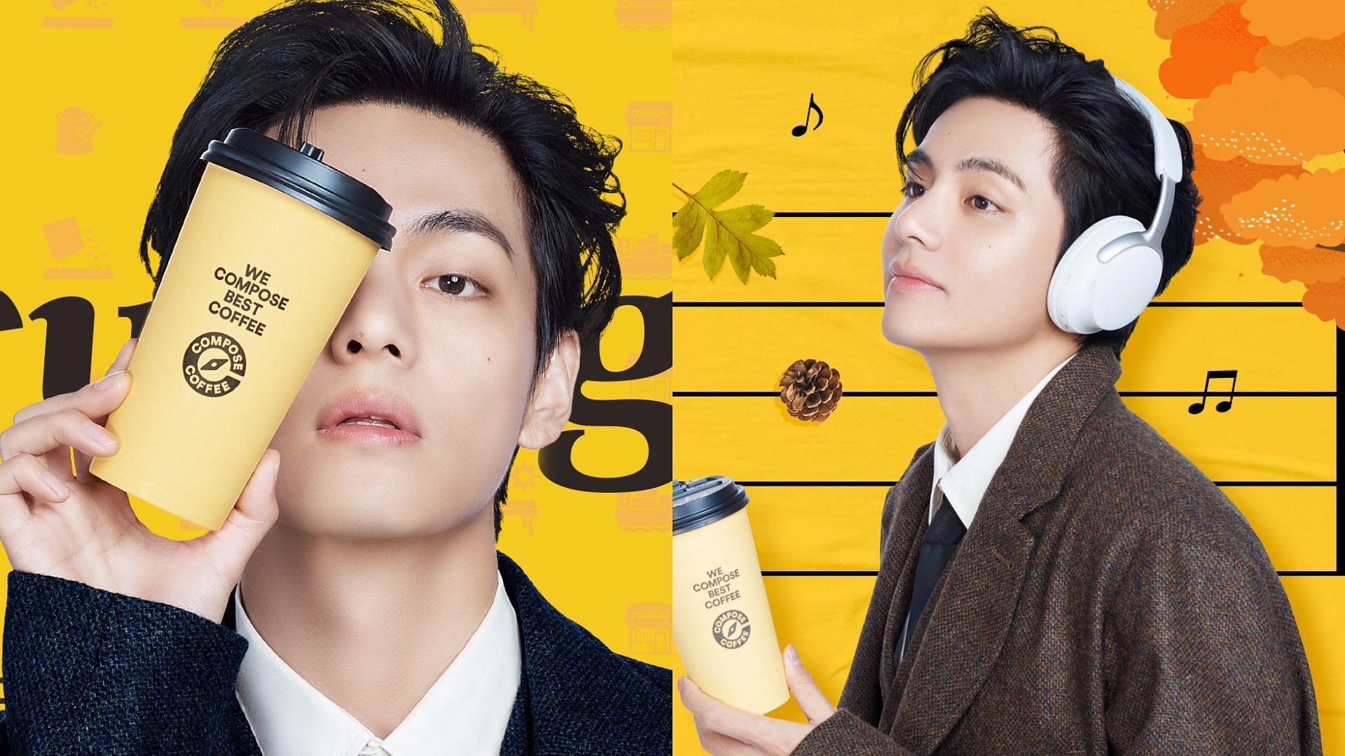 Compose Coffee eyes long-term collaboration with BTS&rsquo; Taehyung after campaign shatters records with massive Gen Z appeal and surging demands (Images Via Instagram/@compose_coffee) 