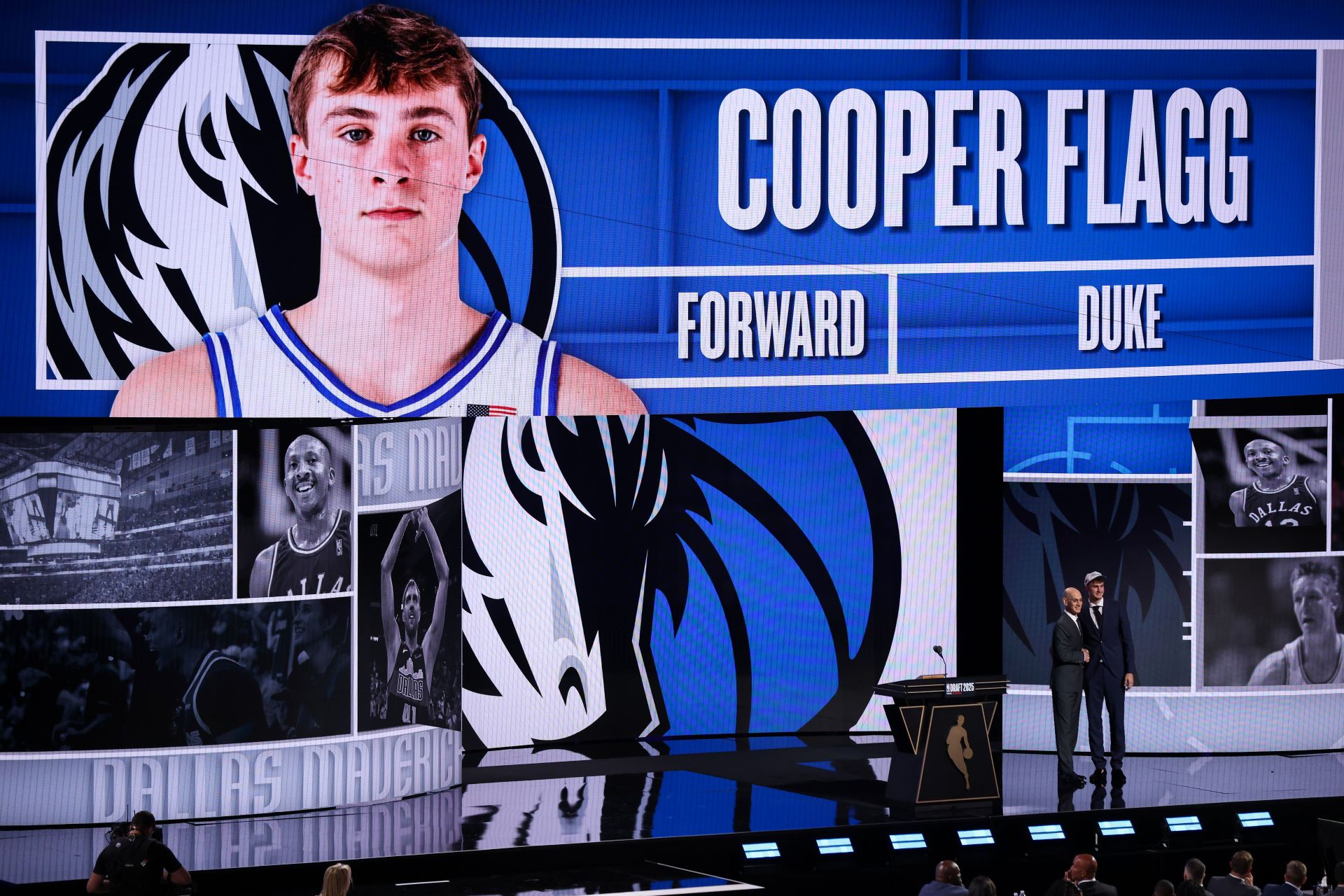 "Dallas was rigged": Fan at 2025 NBA draft ceremony goes no holds barred as Adam Silver takes to podium