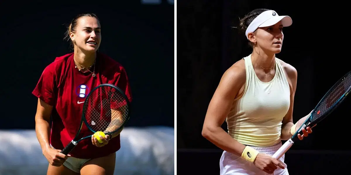 Aryna Sabalenka (L) vs Rebeka Masarova (R) preview, (Source: Getty Images)