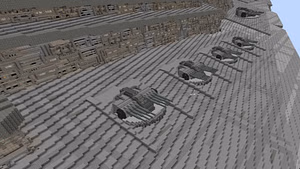 Minecraft fan recreates Imperial II-class Star Destroyer from Star Wars in 1:1 scale