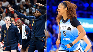 "Throw hands I want to see a fight": Fans react as Angel Reese and Caitlin Clark's ex-teammate NaLyssa Smith engage in heated exchange