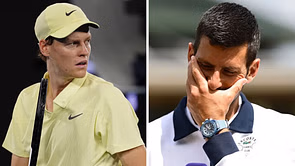 Novak Djokovic left stunned by Jannik Sinner's shock decision to fire 2 important team members ahead of Wimbledon