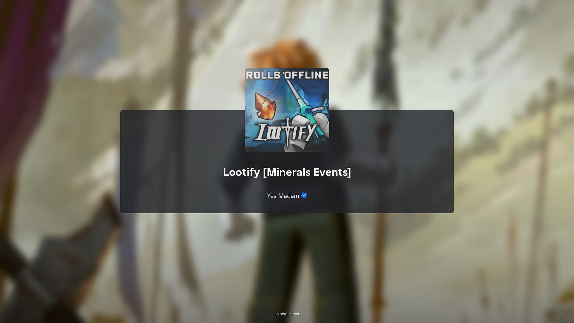 Lootify Minerals Event guide
