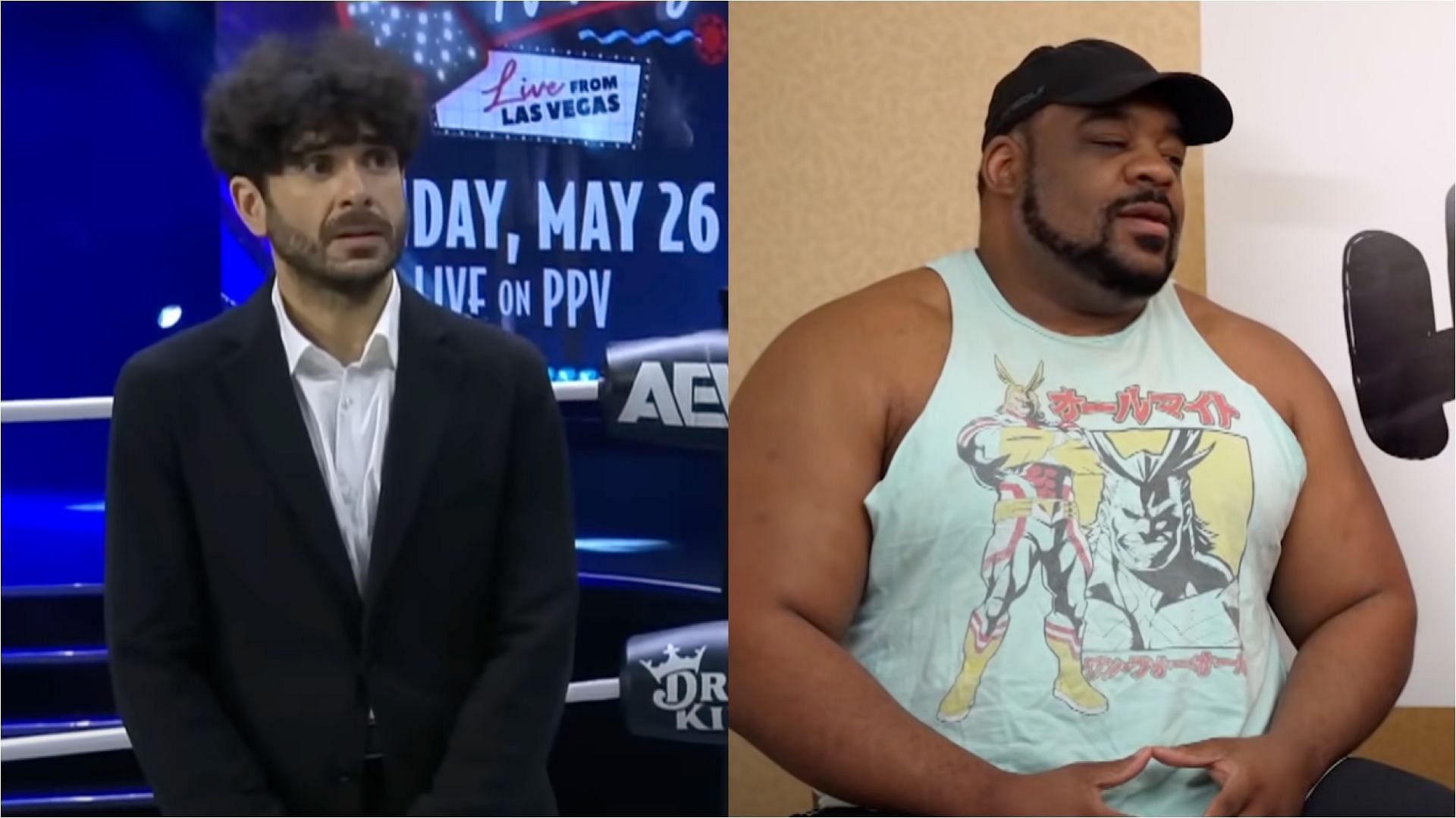 Tony Khan and Keith Lee