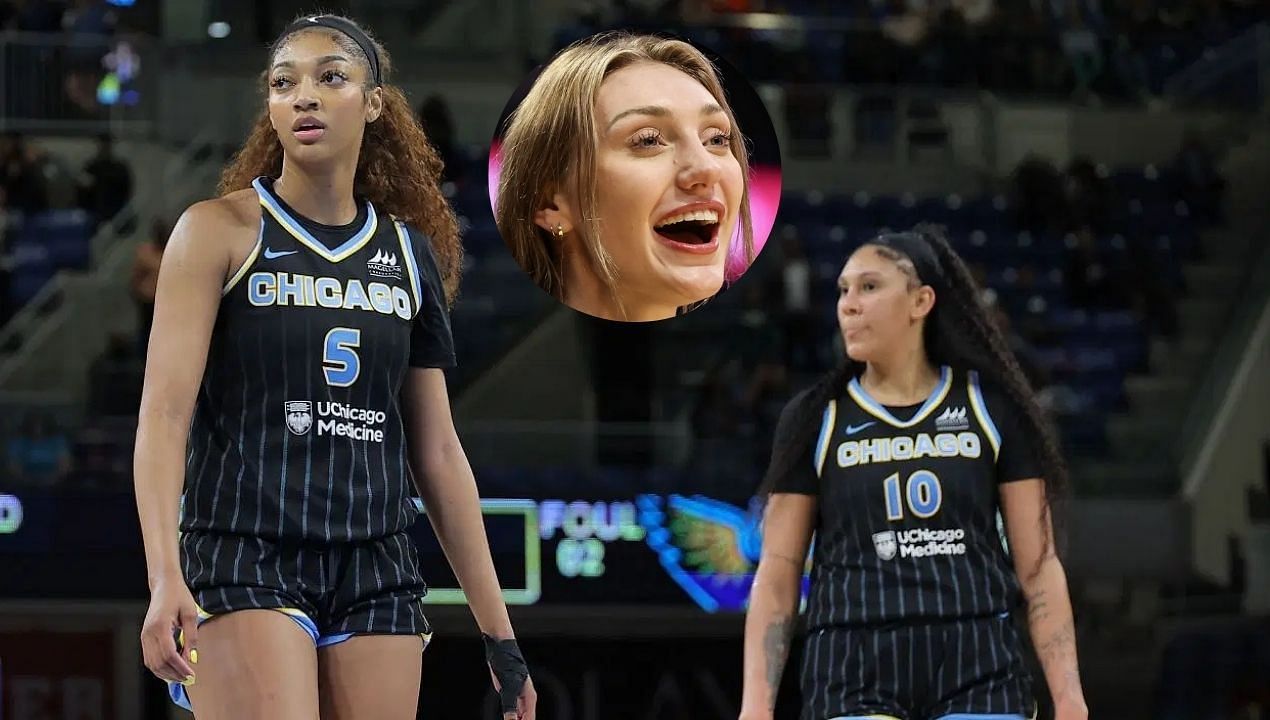 Angel Reese seemingly mocks LA Sparks for picking Cameron Brink over Kamilla Cardoso after Brazilian star