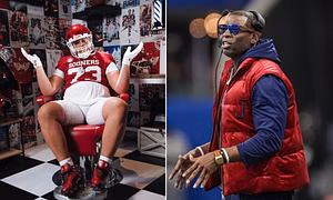 "Sanders got stuffed in a locker" "Would've been no development in Colorado": Fans react as 4-star prospect snubs Coach Prime's Buffaloes for Oklahoma