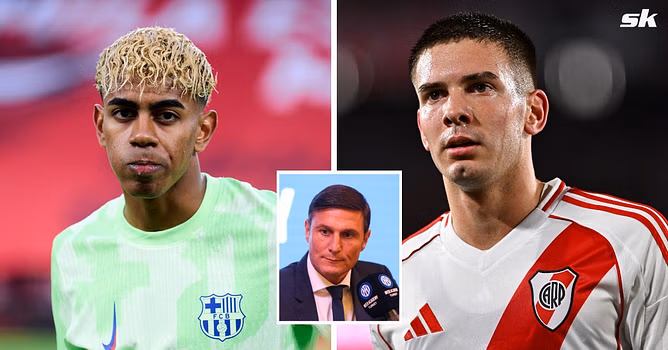 Javier Zanetti makes stance clear when asked if Real Madrid signing Franco Mastantuono is similar to Barcelona ace Lamine Yamal