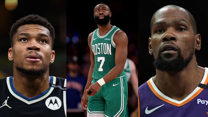 NBA Trade Rumors: Spurs pivot to Giannis Antetokounmpo & Jaylen Brown after Kevin Durant buzz fades
