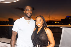 Michael Vick's wife, Kijafa, flexes her stylish all-black outfit for boxing match, shares throwback moments on IG