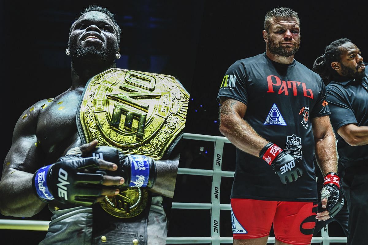 Reug Reug (L) and Anatoly Malykhin (R) | Image by ONE Championship