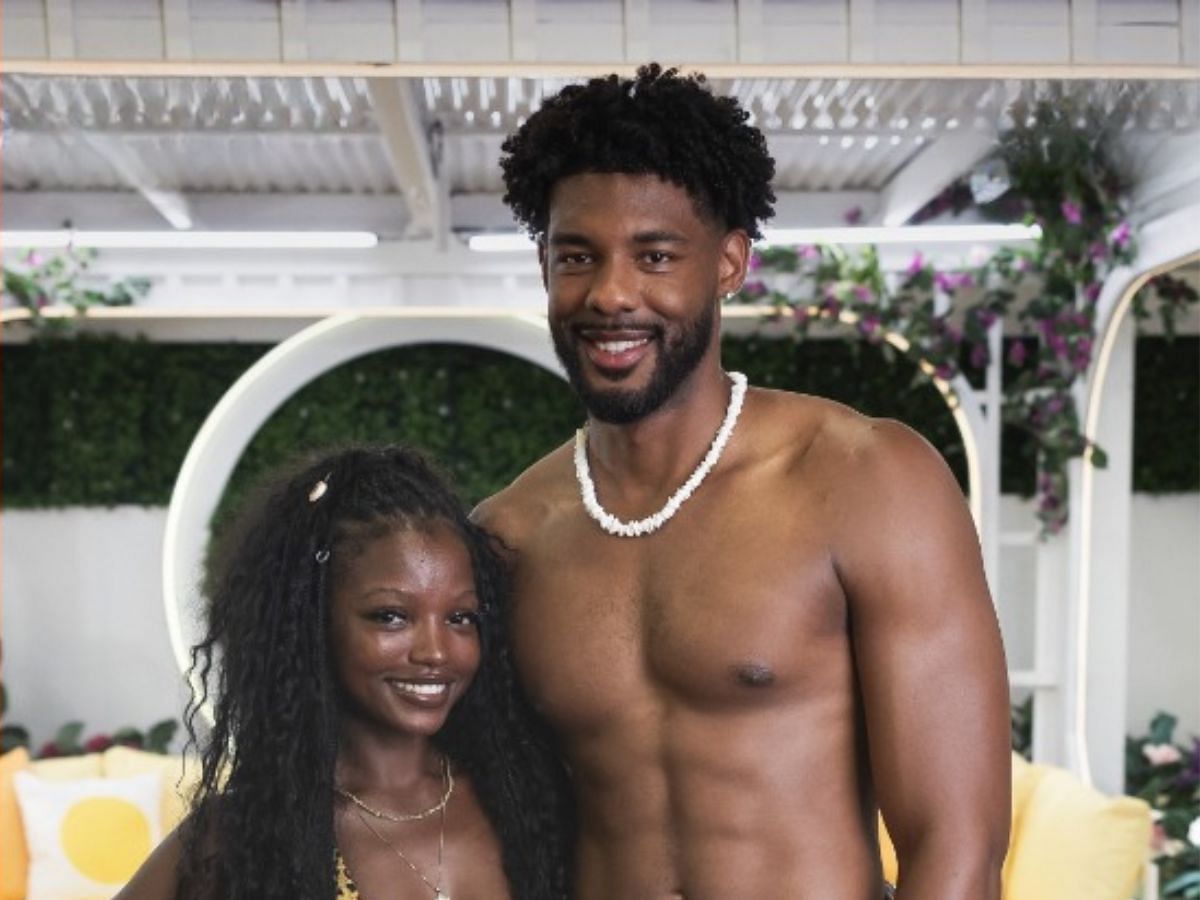 Chelley and Chris from Love Island USA season 7 