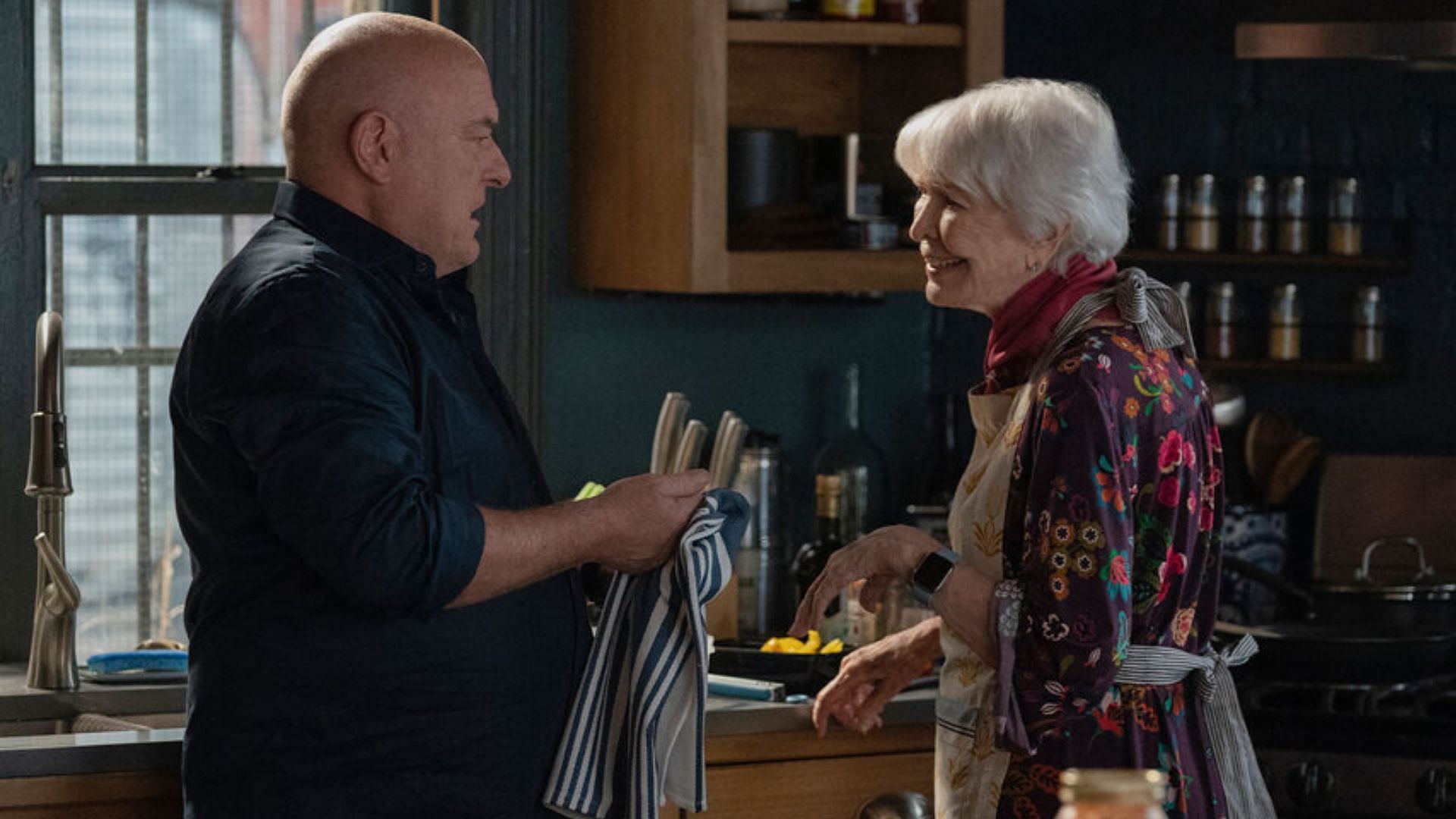 Norris delivers a memorable performance in the series (Image via NBC/Peacock)