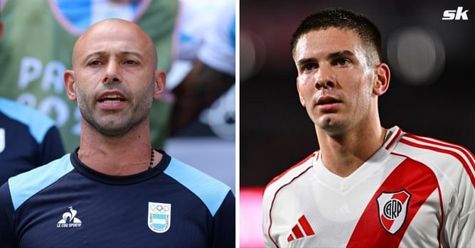 Javier Mascherano who coached Franco Mastantuono at Argentina U20 level makes feelings clear about midfielder joining Real Madrid