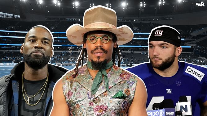 "Have you heard of Terrell Owens?" - Cam Newton calls out Cam Skattebo for failing to recognize Lions iconic WR Calvin Johnson