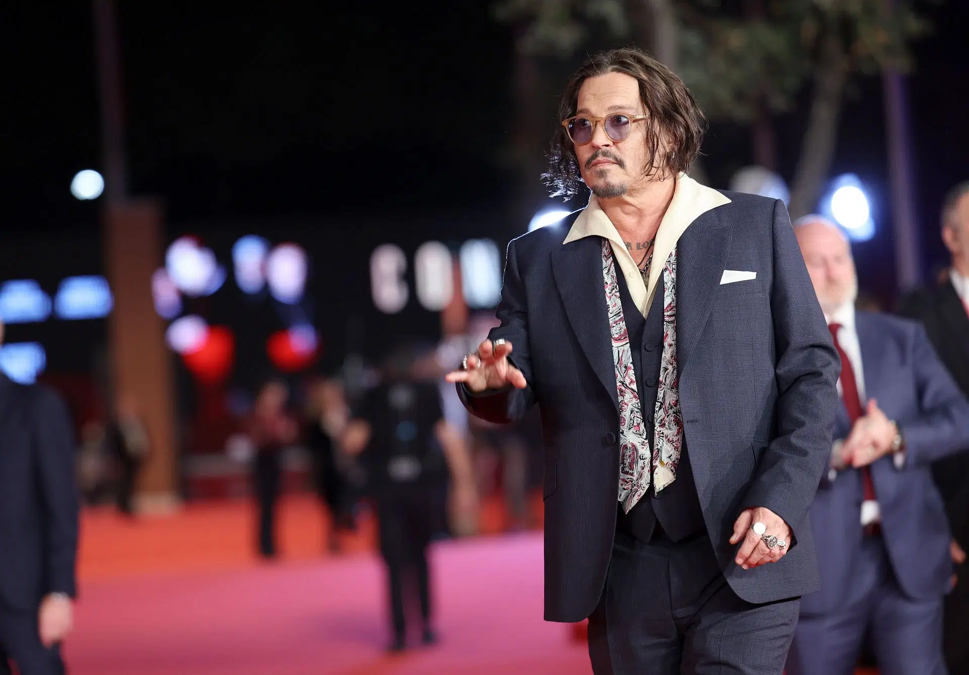 &quot;Mod&igrave; &ndash; Three Days On The Wing Of Madness&quot; - Red Carpet - The 19th Rome Film Festival - Source: Getty