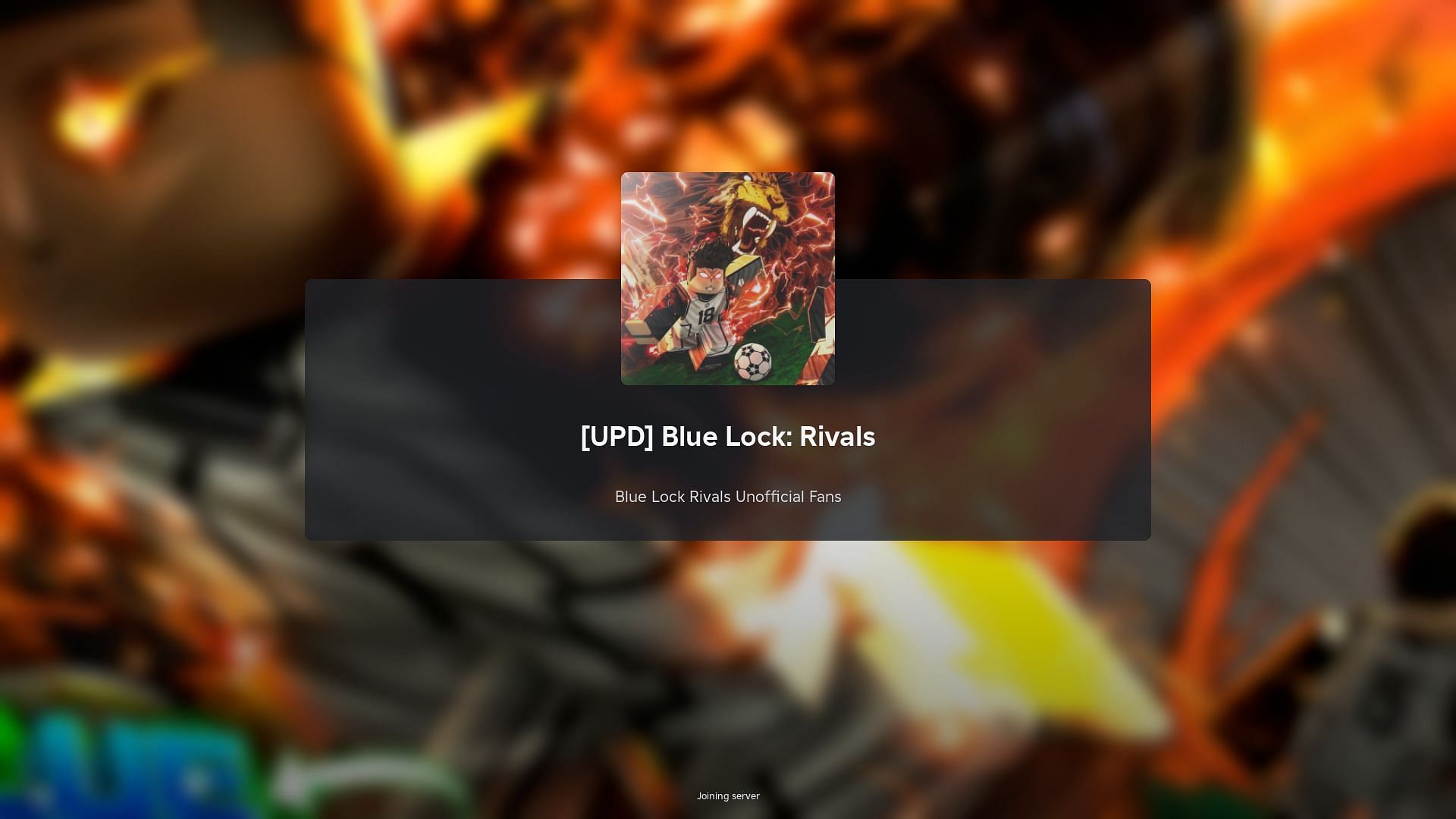 Roblox Blue Lock Rivals