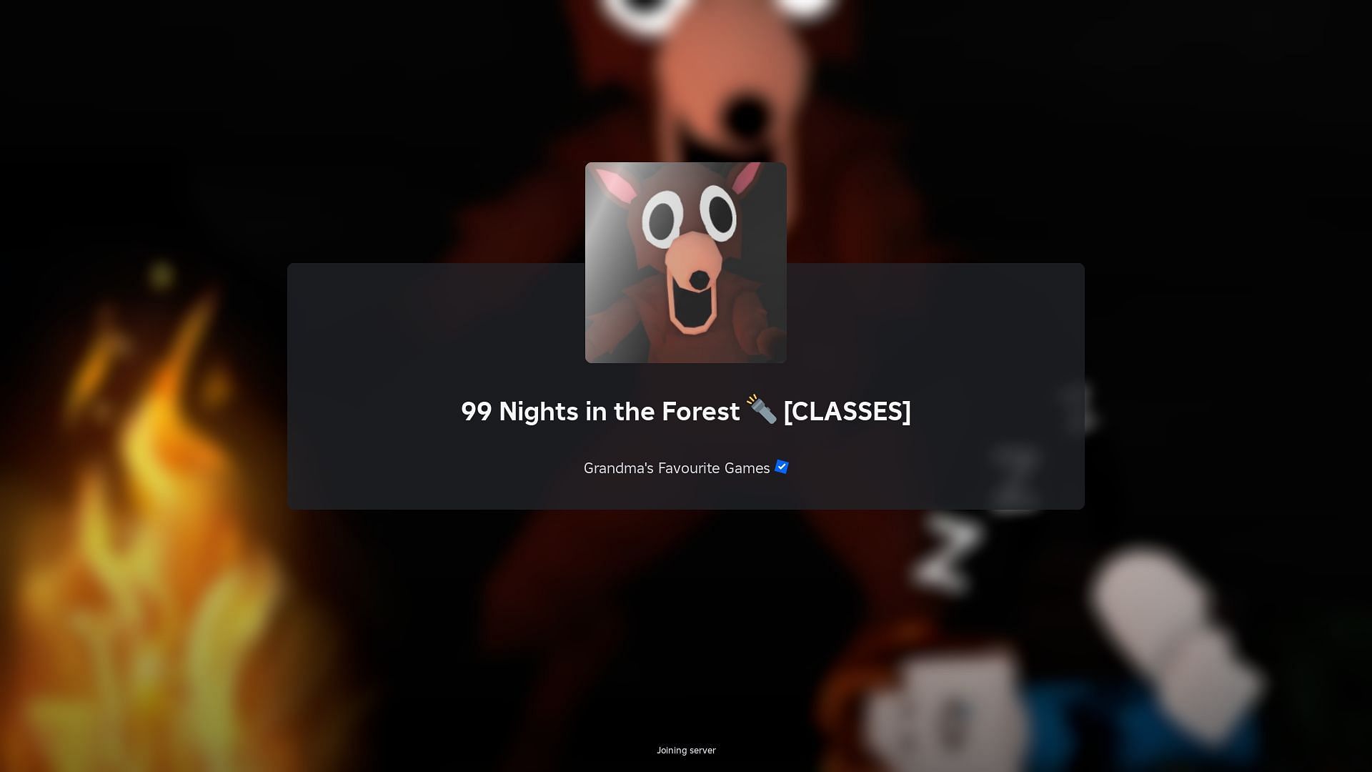 Roblox 99 Nights in the Forest