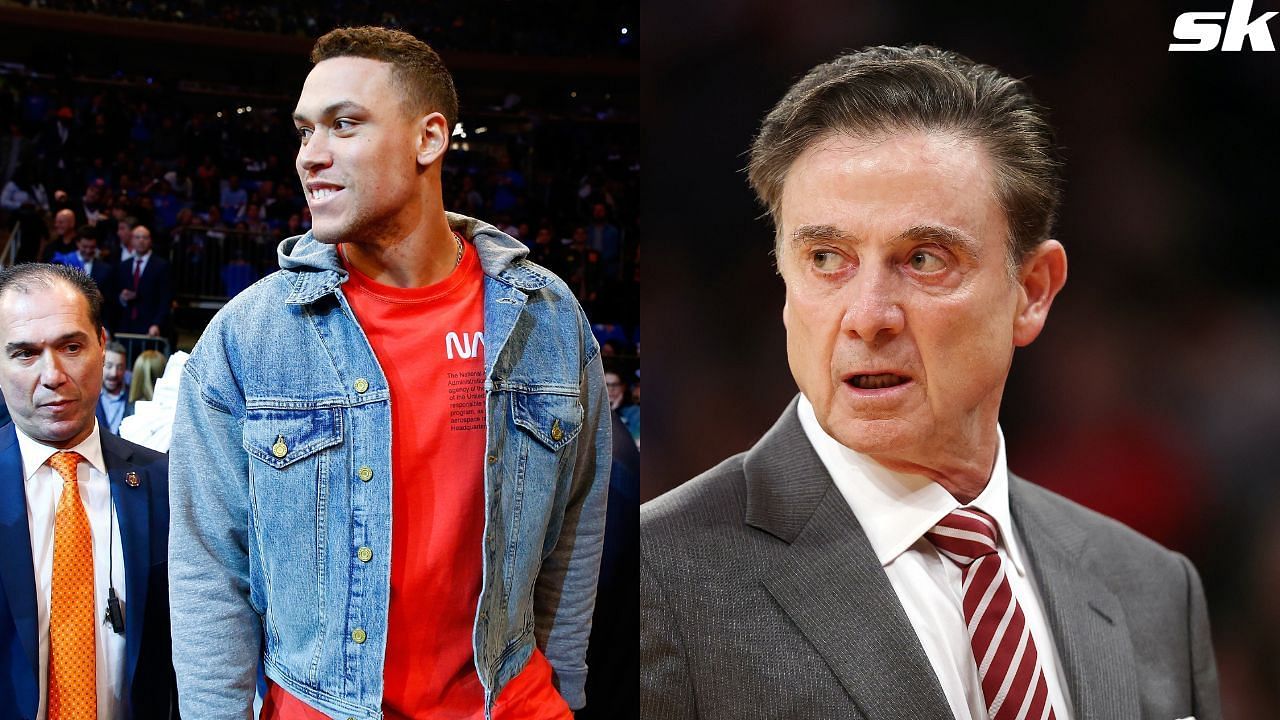 Rick Pitino gives verdict on Aaron Judge&rsquo;s potential as a basketball player