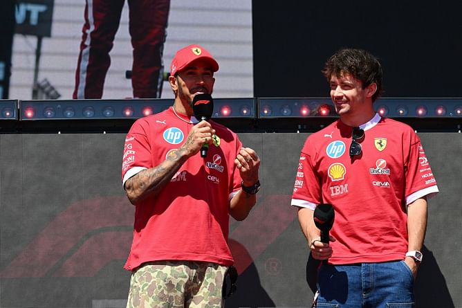 Former McLaren boss claims Lewis Hamilton is realizing that Charles Leclerc is 'the baby of the house' at Ferrari