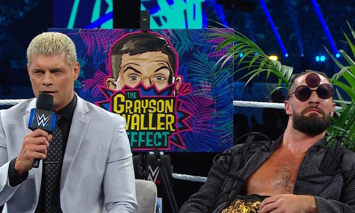 WWE superstars, Cody Rhodes and Seth Rollins. [Photo credit: WWE.com]