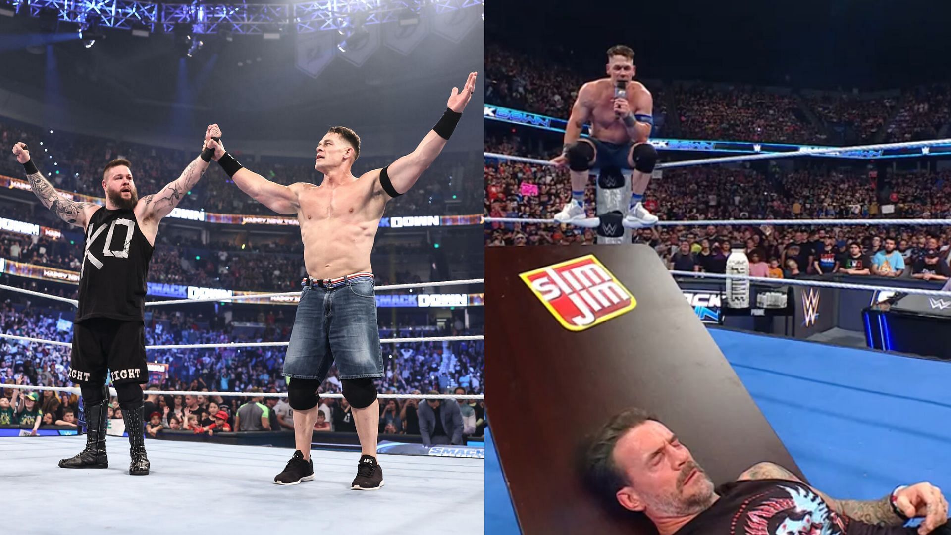 John Cena dropped a huge pipebomb! (Image Credits: WWE.com and WWE on X)