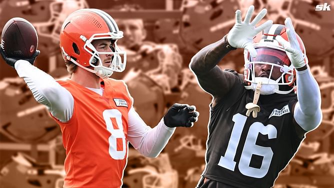 "They're going to roll" - Kenny Pickett gets major support from Browns $1,170,000 WR amid team's four-man QB race