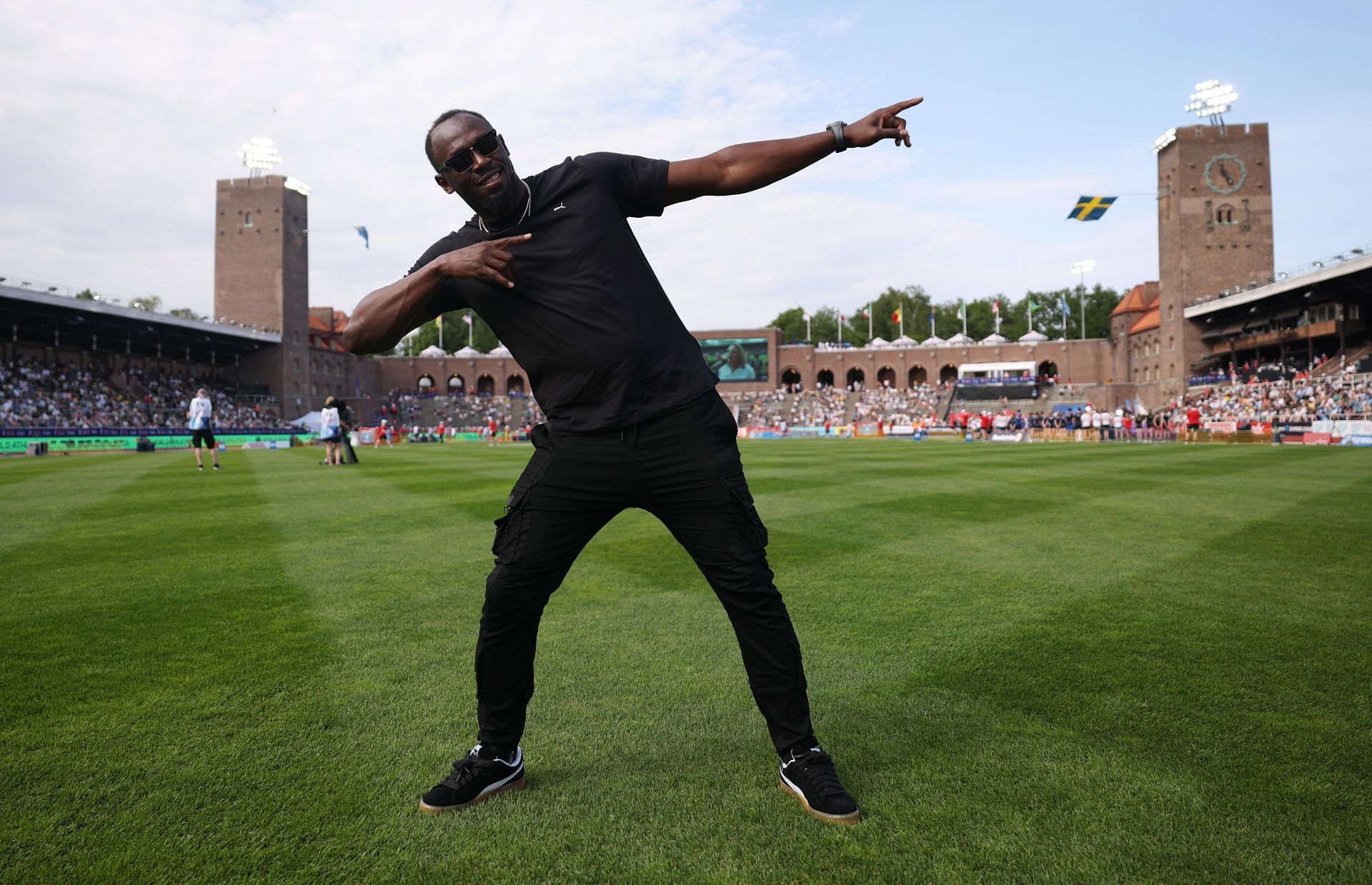 Bolt makes his feelings known after being recognized as the Guinness World Record ICON [Image Source : Getty]