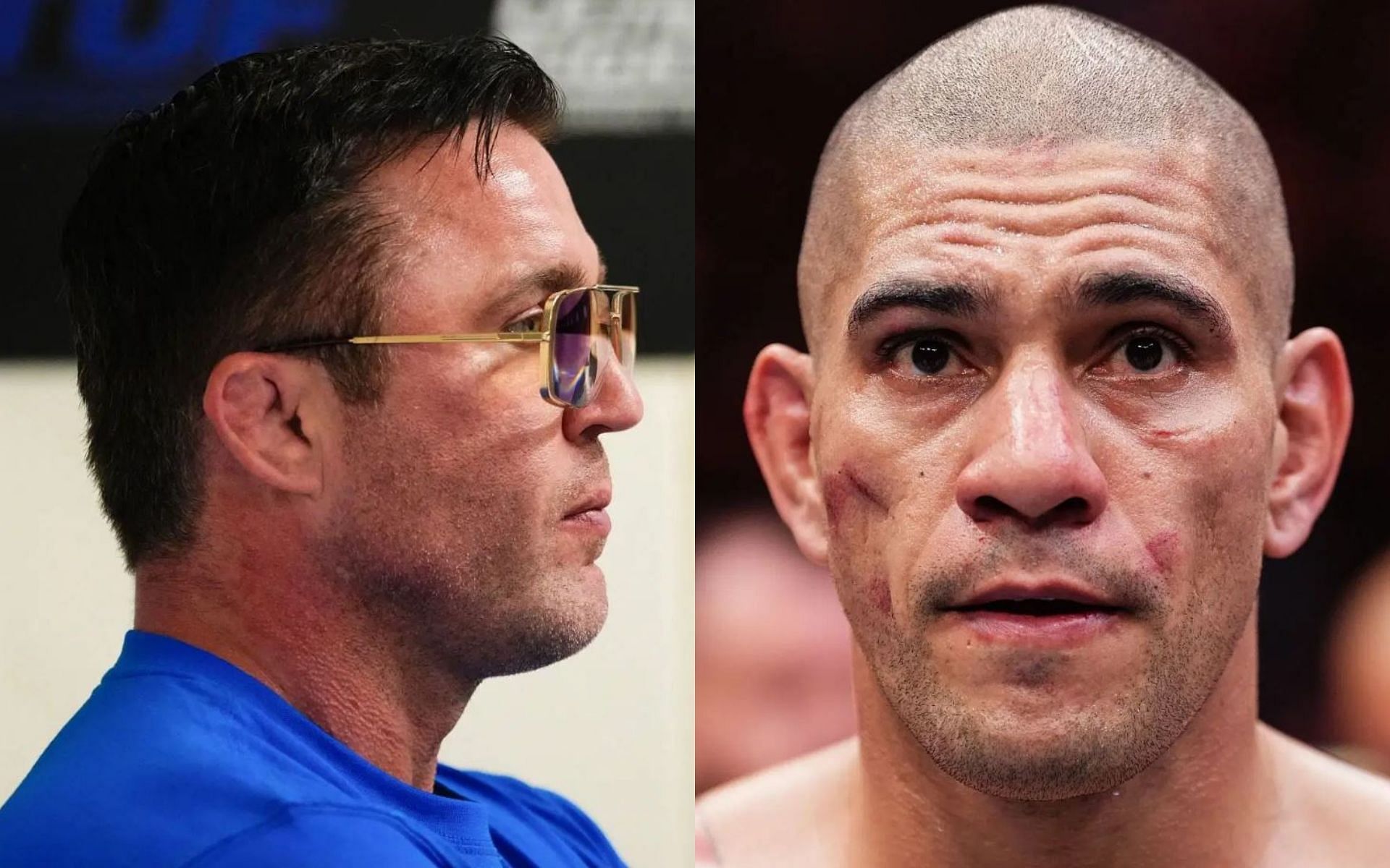 Chael Sonnen (left) talks about the current career trajectory of Alex Pereira (right). [Images courtesy: Getty Images]