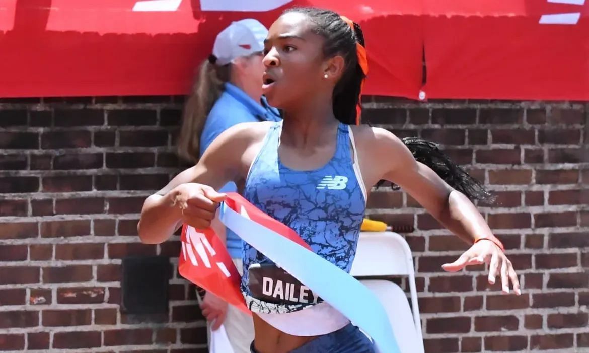 Camryn Dailey has broken yet another record - Source: @flotrack/Instagram)
