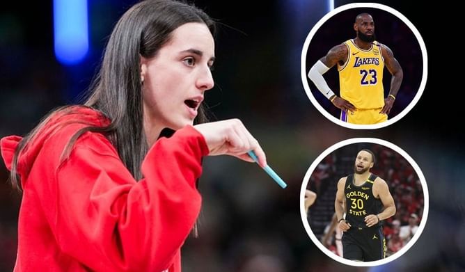 Caitlin Clark can’t hide her true feelings on outshooting LeBron James and Steph Curry