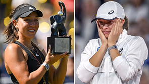 WATCH: Iga Swiatek breaks down in tears at Bad Homburg after heartbreaking final defeat to Jessica Pegula sends her title-less to Wimbledon