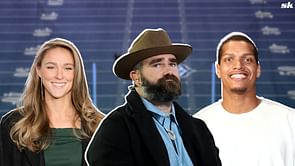 "This is unreal": Jason Kelce's wife Kylie leaves ex-NFL DE Isaac Rochell stunned with her 'minivan mom' personality