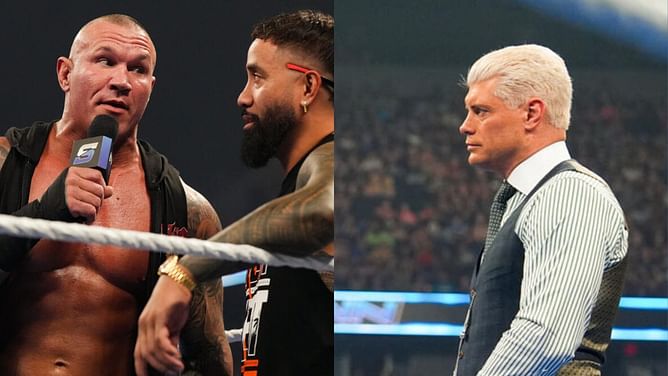 Cody Rhodes looks visibly unhappy after not being allowed to speak on WWE SmackDown