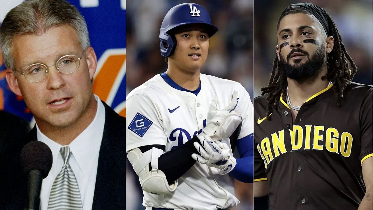 (Left to right) Steve Phillips, Shohei Ohtani and Fernando Tatis Jr. (Images from - Getty)