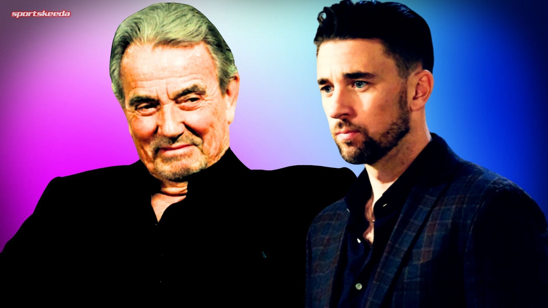 Victor and Dumas on The Young and the Restless (Custom edit by Sportskeeda, Original Image [CBS])