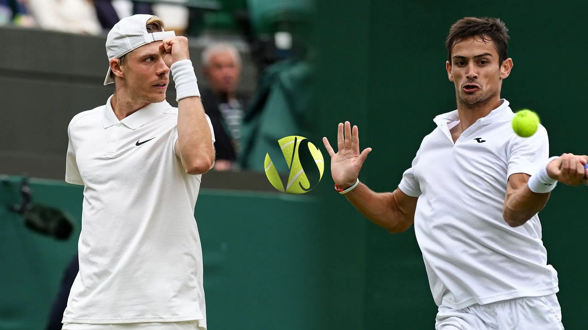 Denis Shapovalov vs Mariano Navone is one of the first-round matches at Wimbledon 2025. (Photos: Getty)